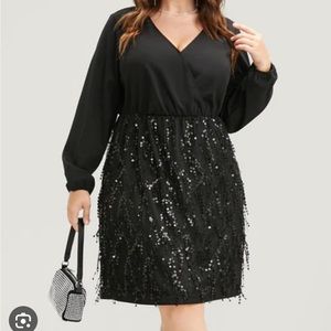 Bloomchic Black Dress